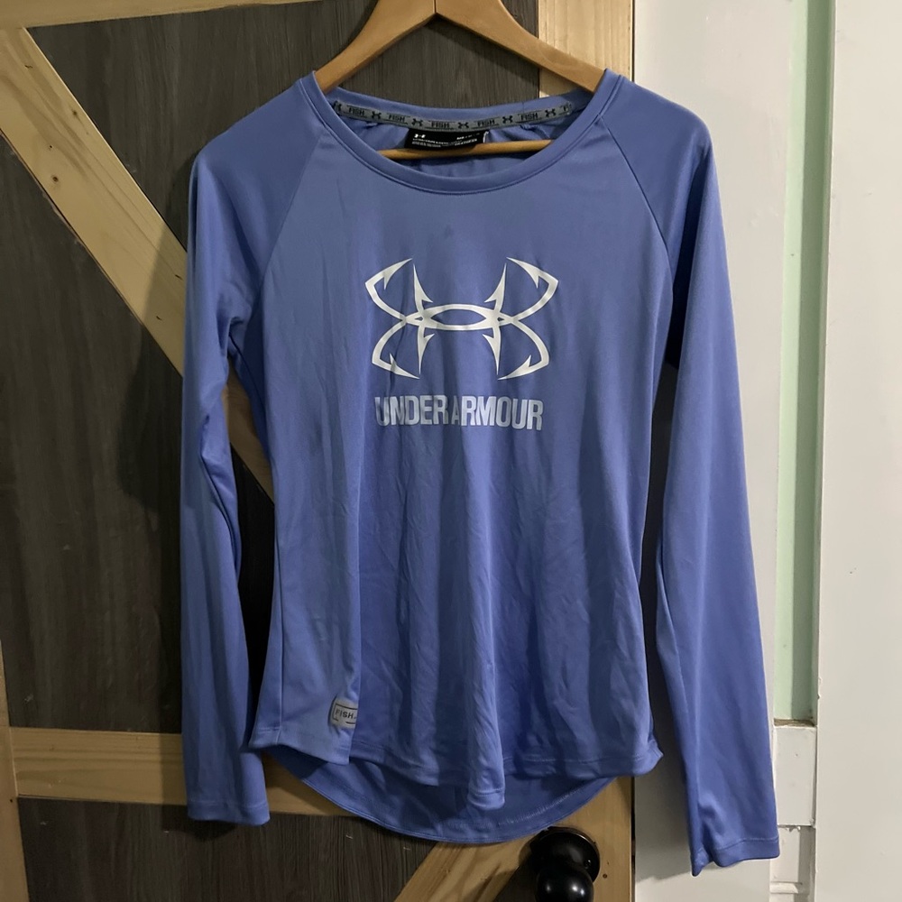 Under Armour Light Blue Performance Tee